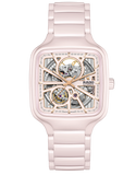 Rado - True Square Auto Open Heart Pink Ceramic 38mm - R27123012 - 790070