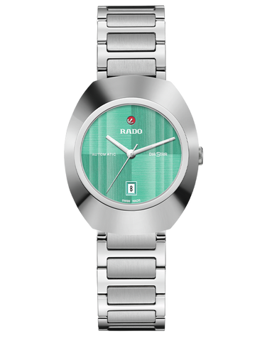 Rado - Diastar Original Auto Turquoise Dial Steel 30mm - R12170323 - 790069