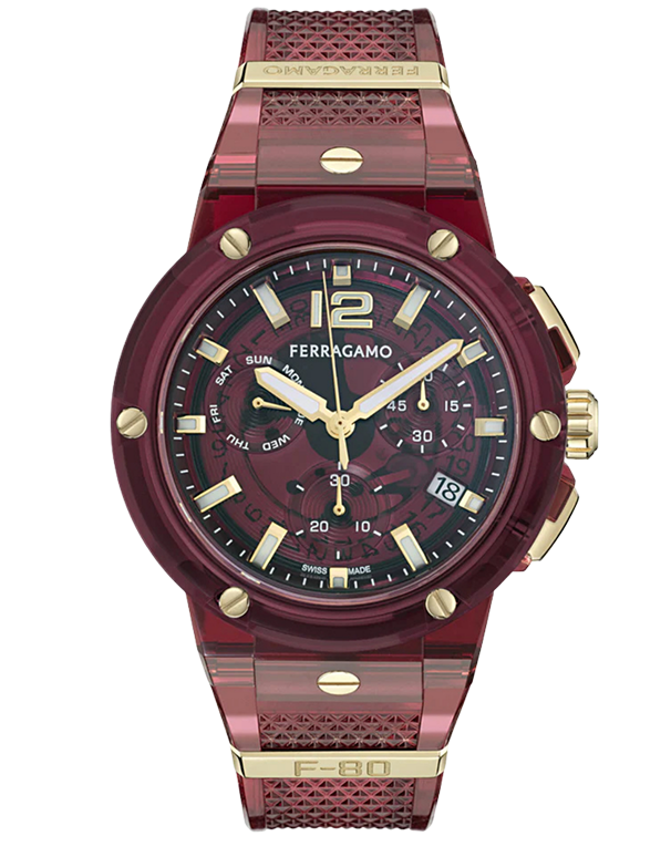 Ferragamo - F-80 Translucent Chronograph - SF5T00225 - 790102