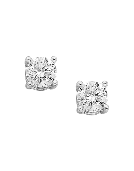 Diamond Studs - 10ct White Gold Diamond Studs - 768591