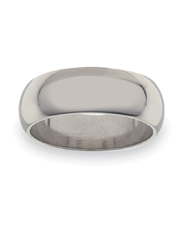 Titanium Men's Wedding Band - 130891