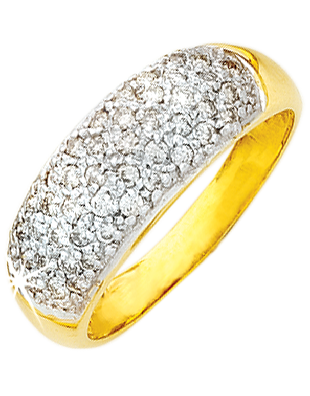 Diamond Ring - Yellow Gold Diamond Ring - 650054 - Salera's Melbourne, Victoria and Brisbane, Queensland Australia