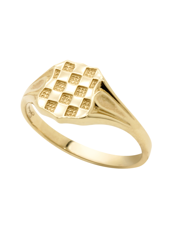 Gold Ring - 9ct Yellow Gold Croatian Ring - 742147
