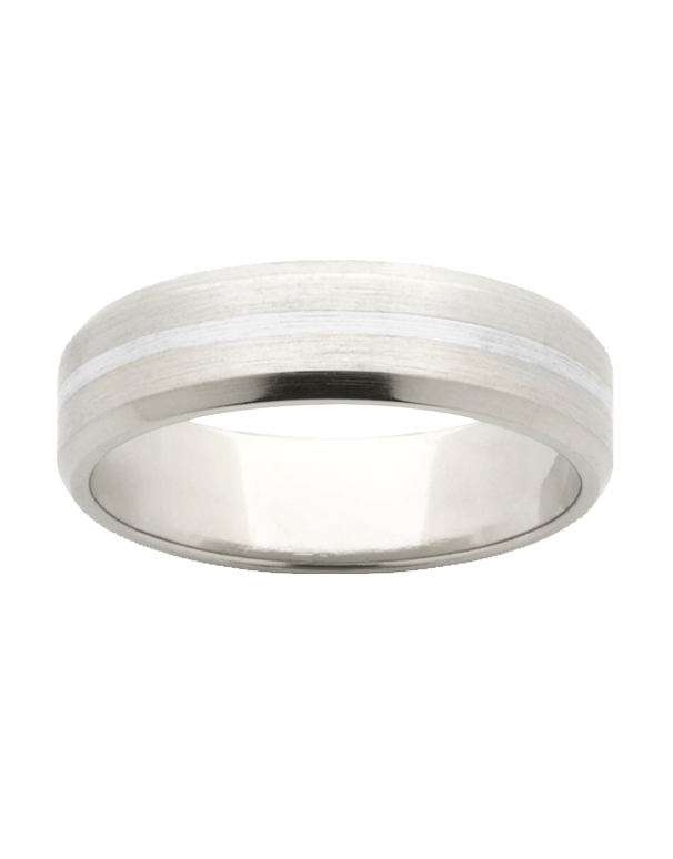 Titanium Men's Wedding Band - 749653