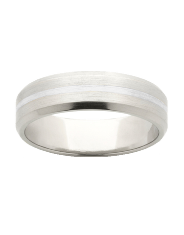 Titanium Men's Wedding Band - 749653