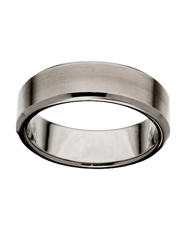 Titanium Men's Wedding Band - 753388