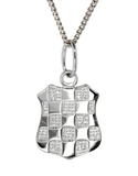 Sterling Silver Pendant - Sterling Silver Croatian Crest Pendant - Large - 753727