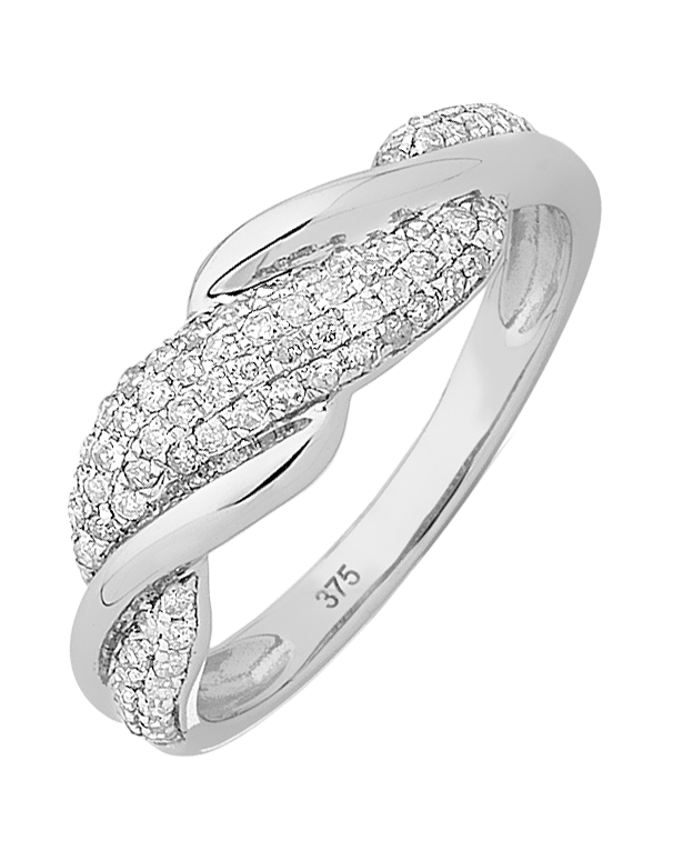 Diamond Ring - White Gold Diamond Dress Ring - 754084 - Salera's