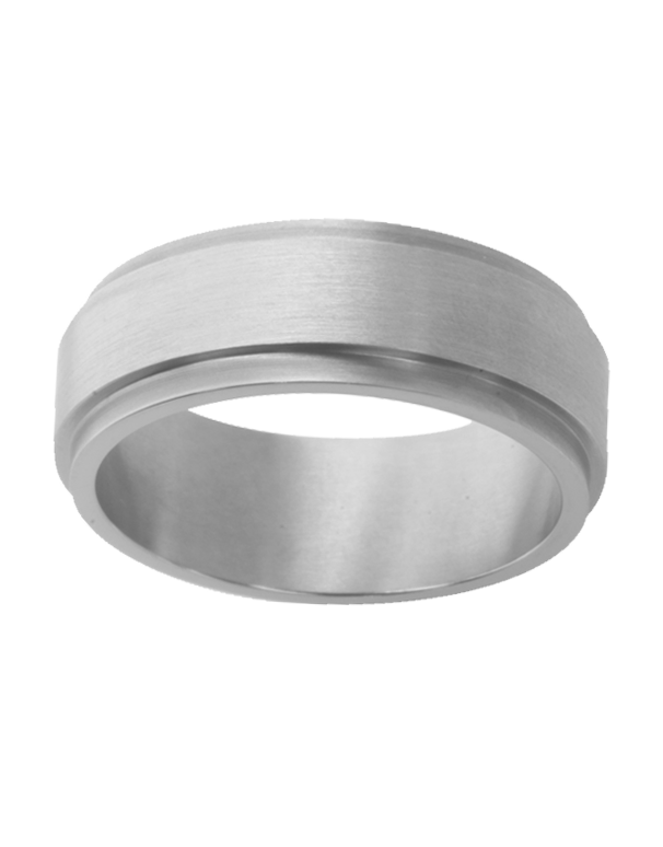 Titanium Men's Wedding Band - 754667