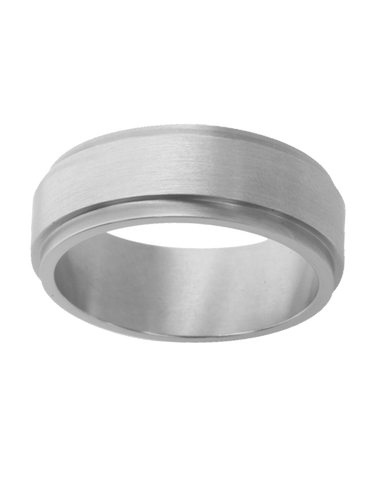 Titanium Men's Wedding Band - 754667