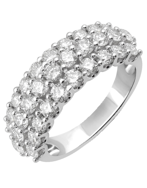 Diamond Ring - White Gold Diamond Ring - 755807 - Salera's