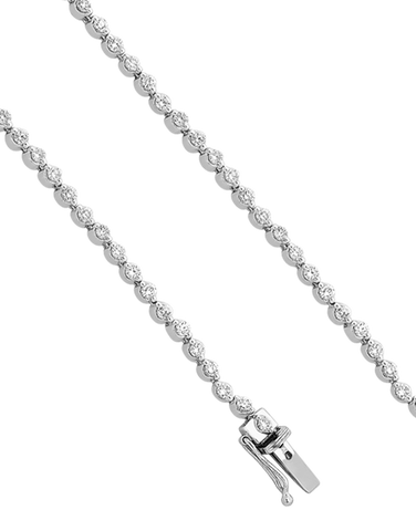 Diamond Bracelet - 9ct Diamond Set Tennis Bracelet - 756948