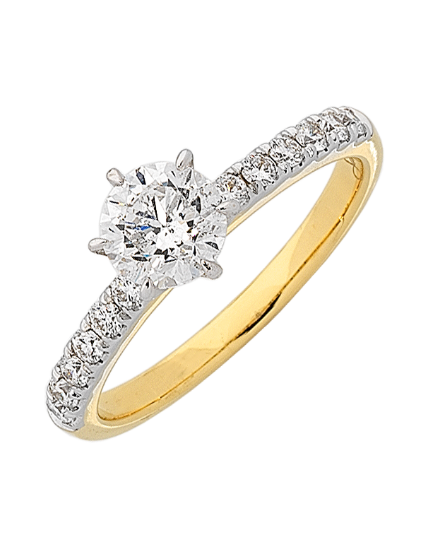 Diamond Ring - 0.50-1.00ct Diamond Engagement Ring - Salera's