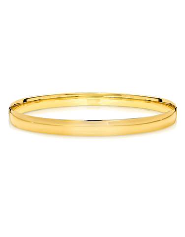 Gold Bangle - 10ct Yellow Gold Bangle - 784297