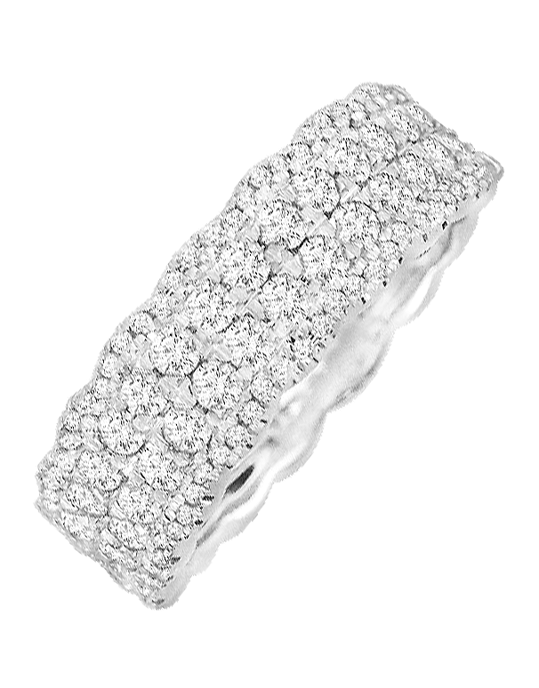 White Gold Ring - 14ct White Gold Ring - 764700 - Salera's