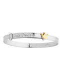 Silver Bangle - Sterling Silver Little Princess Bangle - 765979