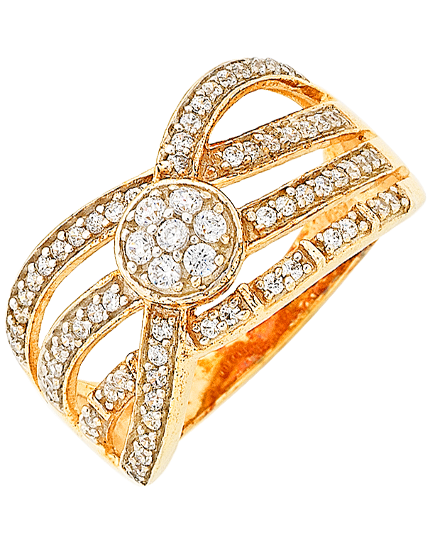 Diamond Ring - 9ct Yellow Gold Diamond Ring - 766079 - Salera's