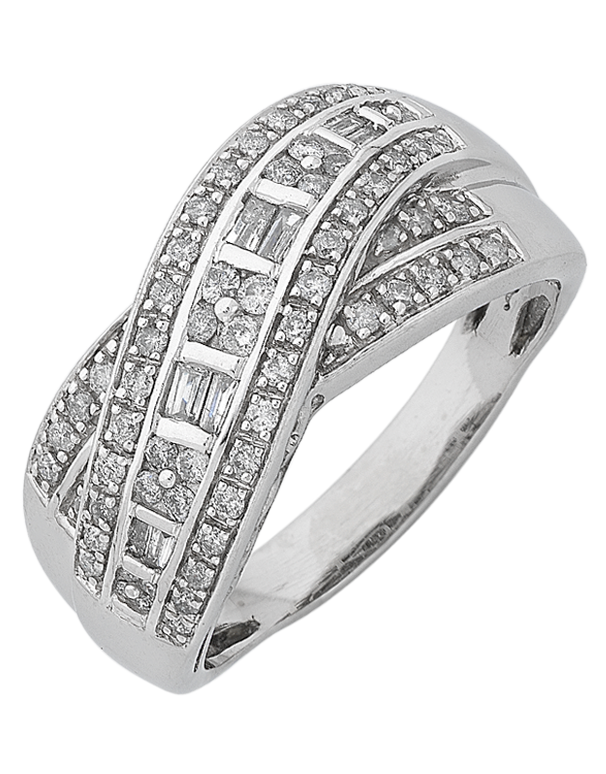 Diamond Ring - White Gold Diamond Dress Ring  - 767234 - Salera's