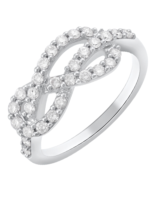 Diamond Ring - White Gold Diamond Ring - 768491 - Salera's