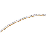 Diamond Bracelet- 14ct Yellow Gold Diamond Tennis Bracelet with 2.00ct TW of Diamonds - 770620