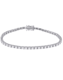 Diamond Bracelet- 14ct White Gold Diamond Tennis Bracelet with 2.00ct TW of Diamonds - 770619