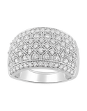 Diamond Ring - 14ct White Gold Diamond Ring - 770715