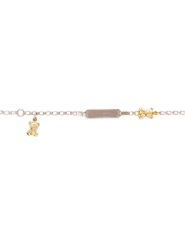 Baby boy 2025 gold id bracelet