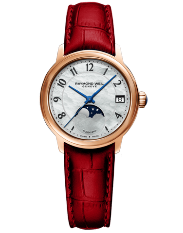 Raymond Weil Maestro Ladies Moon Phase Automatic - 2139-P53-05909 - 782559