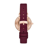 Emporio Armani - Gianni T Burgundy Ladies Watch - AR11487 - 785888