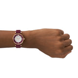 Emporio Armani - Gianni T Burgundy Ladies Watch - AR11487 - 785888
