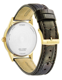 Citizen - Eco-Drive Gold Tone Case Silver Dial Day/Date 40mm - AW0102-13A - 784992
