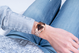 Guess - Ladies Emblem Logo Rose Tone Watch - GW0485L2 - 785669