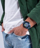 Guess - Navy Midnight Axle Watch - GW0488G4 - 786534