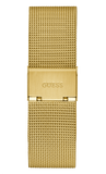Guess - Gents Idol Gold Tone Triangle Gold Dial Watch - GW0502G1  - 785676