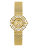 Guess - Gold Dream Crystal Mesh Watch - GW0550L2 - 786527