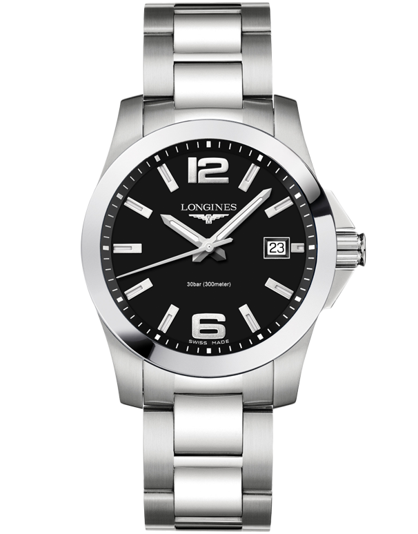 Longines Conquest - Quartz Watch - L3.759.4.58.6 - 762775 - Salera's