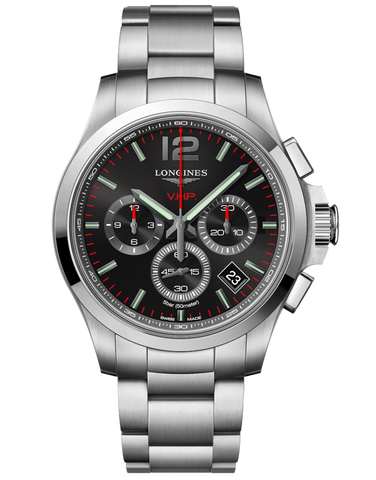 Longines Conquest V.H.P. - Quartz Chronograph Watch - L3.717.4.56.6 - 768594