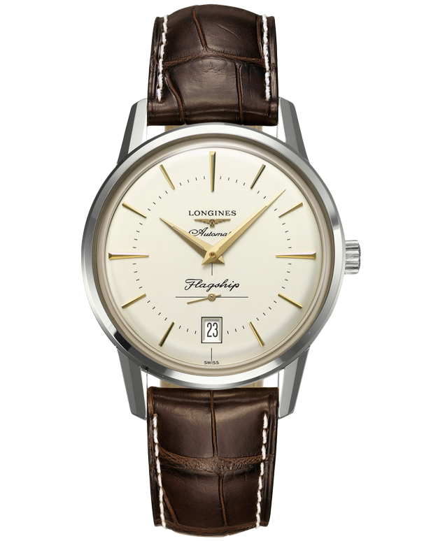 Longines Heritage - Flagship Heritage Men's Watch - L4.795.4.78.2 - 745522 - Salera's