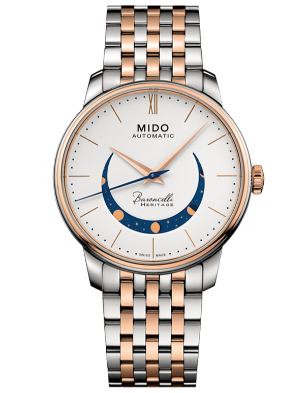 MIDO - Baroncelli Smiling Moon Automatic Men's Watch  - M0274072201001 - 784939