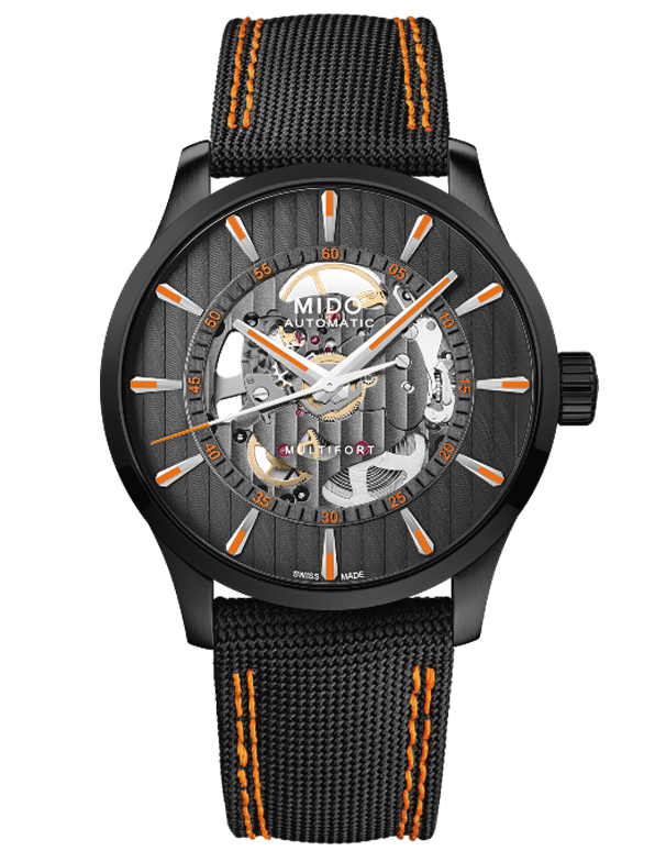 MIDO - Multifort Skeleton Automatic Men's Watch - M0384363705100 - 784938