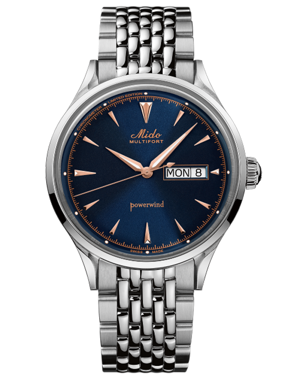 MIDO - Multifort Powerwind Chronometer Automatic Watch Limited Edition  - M0404081104100 - 784943