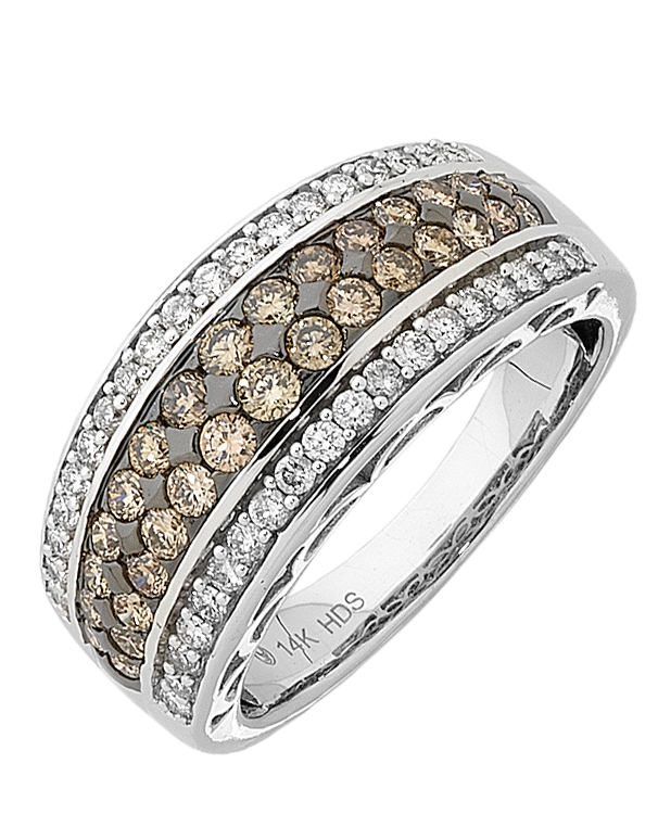 Diamond Ring - 14ct White Gold Diamond Ring - 756328 - Salera's