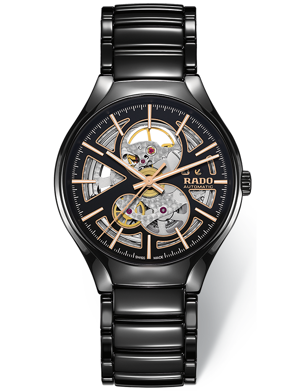 Rado - Automatic True Black Skeleton Watch - R27100162 - 786321