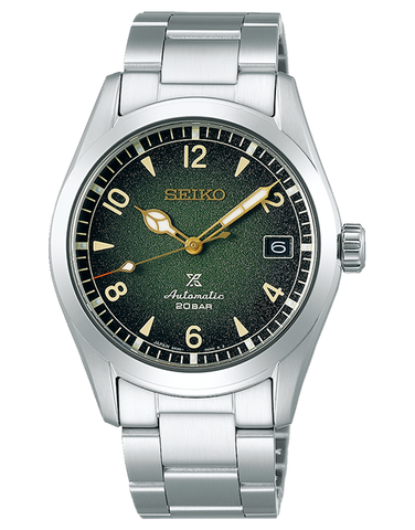 Seiko - GENTS PROSPEX ALPINIST GREEN DIAL METAL BAND  - SPB155J - 781944