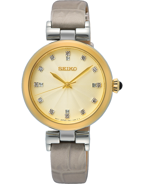 Seiko - Conceptual Diamond Set 30mm Watch - SRZ546P - 786411