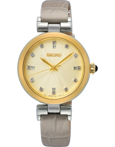Seiko - Conceptual Diamond Set 30mm Watch - SRZ546P - 786411