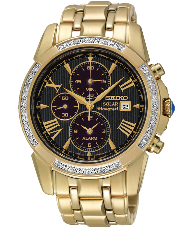 Seiko - Le Grand Sport Solar Alarm Chronograph - SSC314P-9 - Salera's Melbourne, Victoria and Brisbane, Queensland Australia