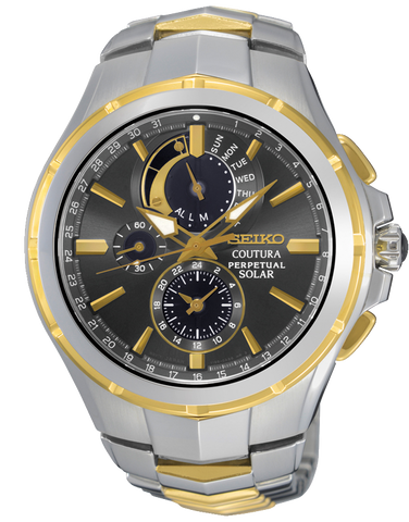 Seiko - Coutura Solar Chronograph Perpetual - SSC376P-9 - 759777