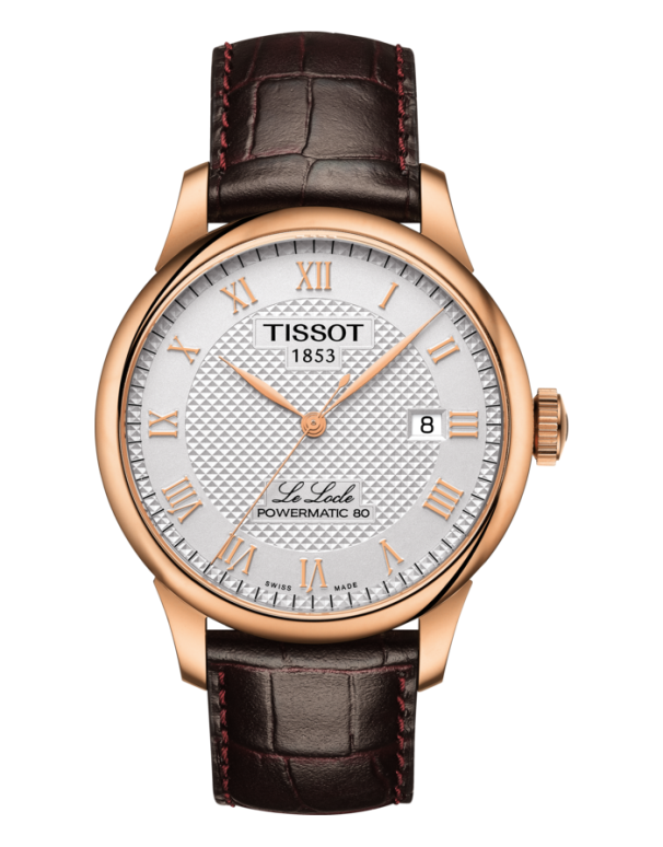 Tissot T-Classic Le Locle Powermatic 80 Automatic Watch - T006.407.36.033.00 - 780196