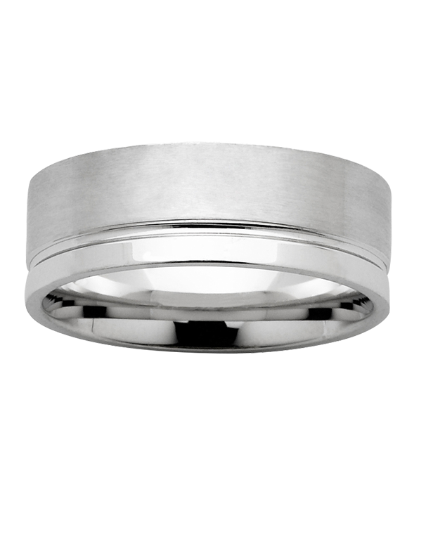 Wedding Band - Patterened Wedding Band - 781250